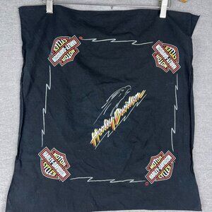 Vintage Harley-Davidson® Bandana Eagle‎ Cycles Rap Handkerchief